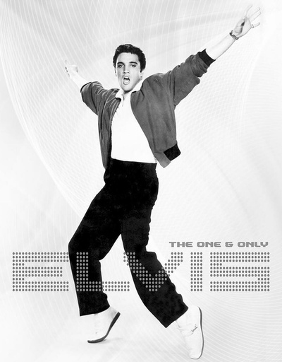 [605279125524] Elvis - B&W