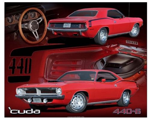 [680041387355] Plymouth Cuda 440-6