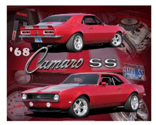 [680041387065] Camaro SS '68