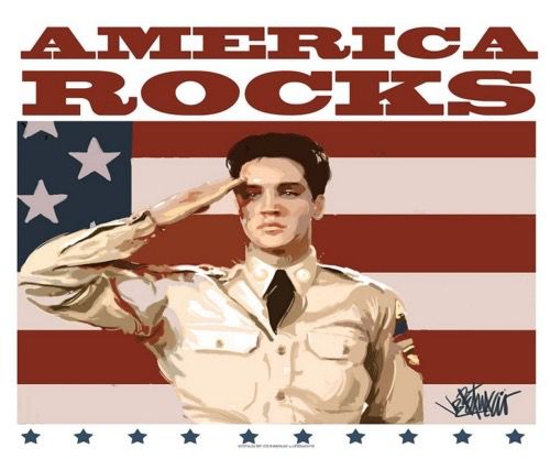[680041384019] Elvis - America Rocks