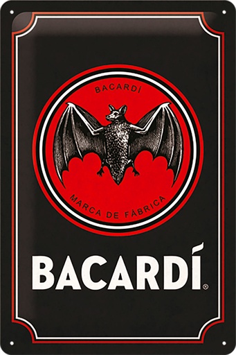 [4036113240169] BACARDI  LOGO 40X60