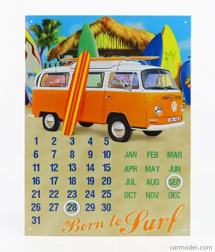 [343332222111] Volkswagen Campervan  Calendar