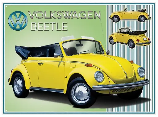 [79821113658] Volkswagen Beetle Red Hot Lemon