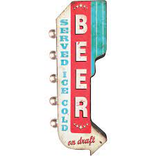 [098811138555] Insegna A Led Beer Served 