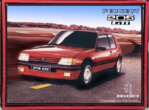 [3700407617722] Peugeot 205 GTI