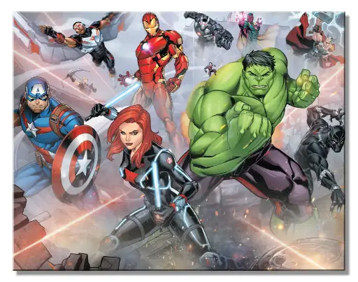 [605279227334]  Avengers Smokey Scene