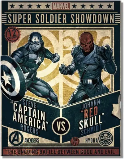 [605279227556] Captain America vs Red Skull