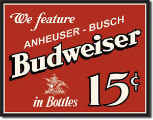 [2545856554] Budweiser Bud Beer 15 Cents