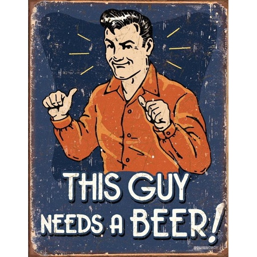 [605279118038] This Guy Needs A Beer Schonberg