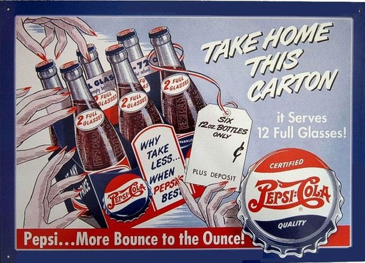 [2223339992] Pepsi Take Home Carton