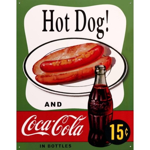 [605279110483] Hot Dog And Coca-Cola