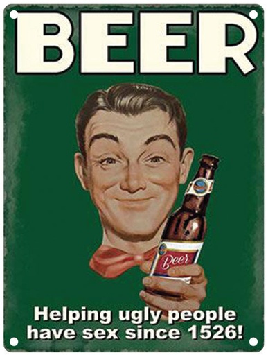 [96300011255] Beer Helping Ugly People