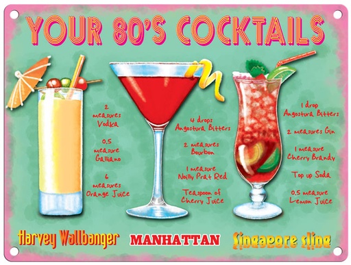[6552233330] Your 80's Cocktails