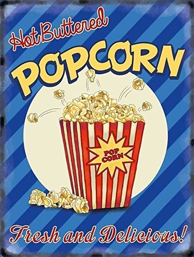 [45341242343] Popcorn Hot Buttered