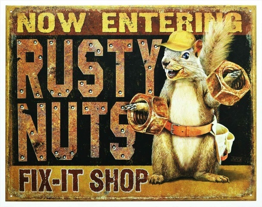 [605279119899] Rusty Nuts Fix It Shop