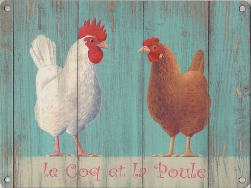 [952200221221] Le Coq et La Poule